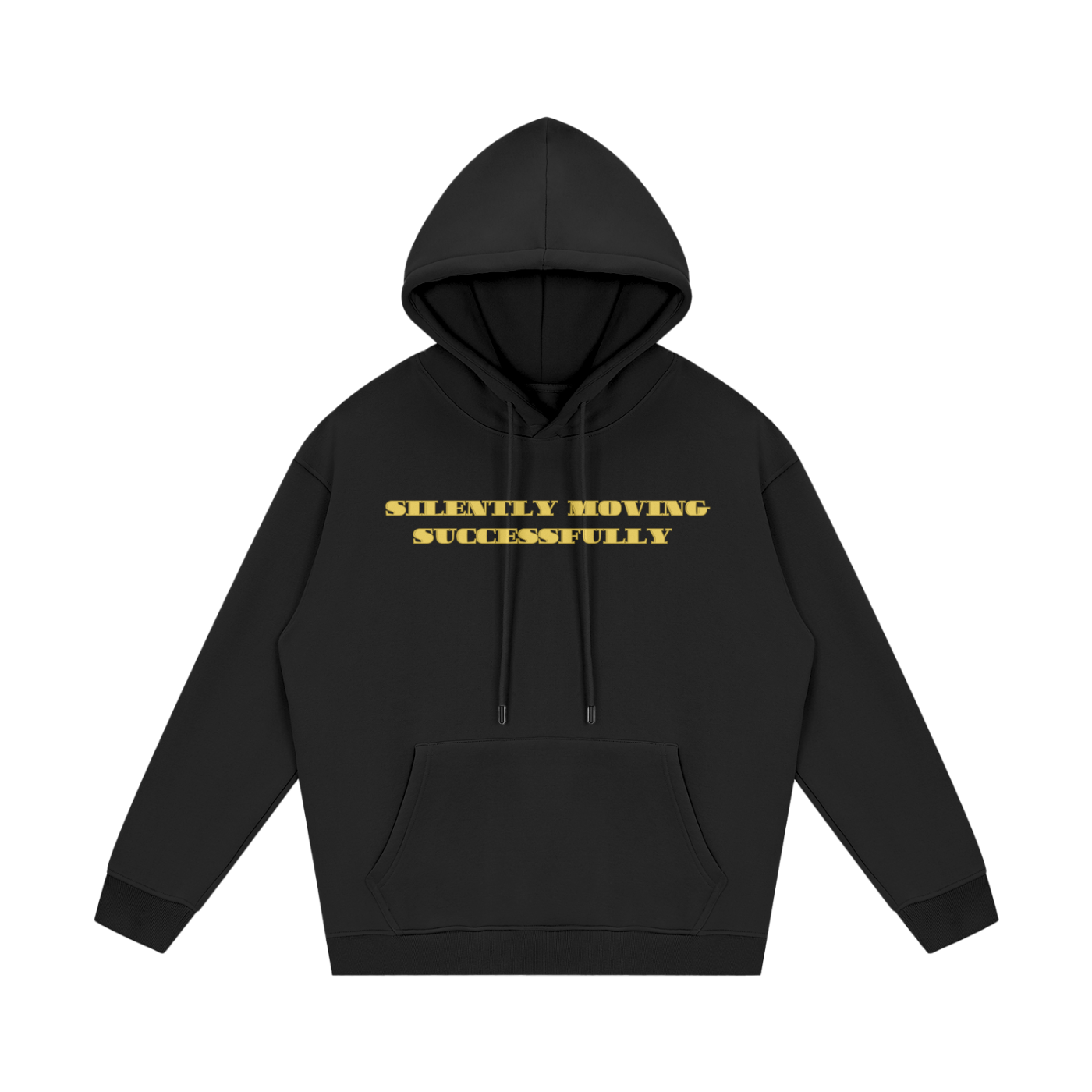 Silently Moving Successfully Streetwear Unisex Fleece Hoodie