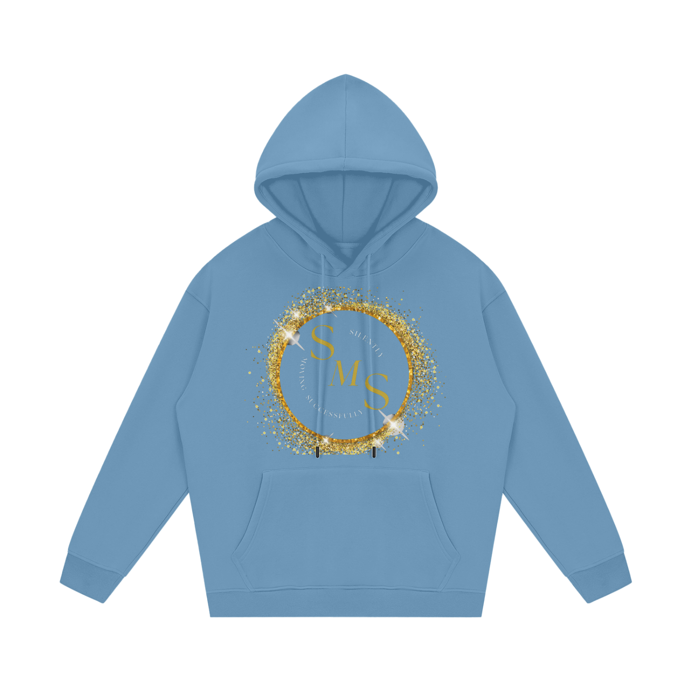 Silently Moving Successfully Streetwear Unisex Fleece Hoodie