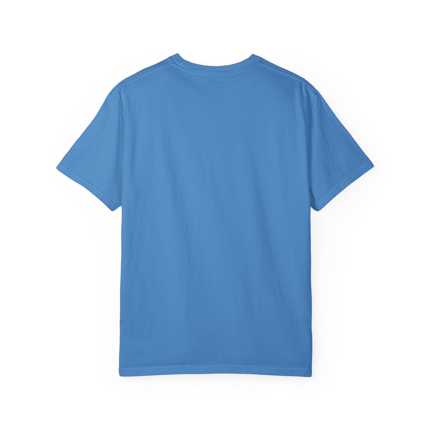 Motivational Unisex Garment-Dyed T-Shirt - Focused, Unbothered, Unstoppable