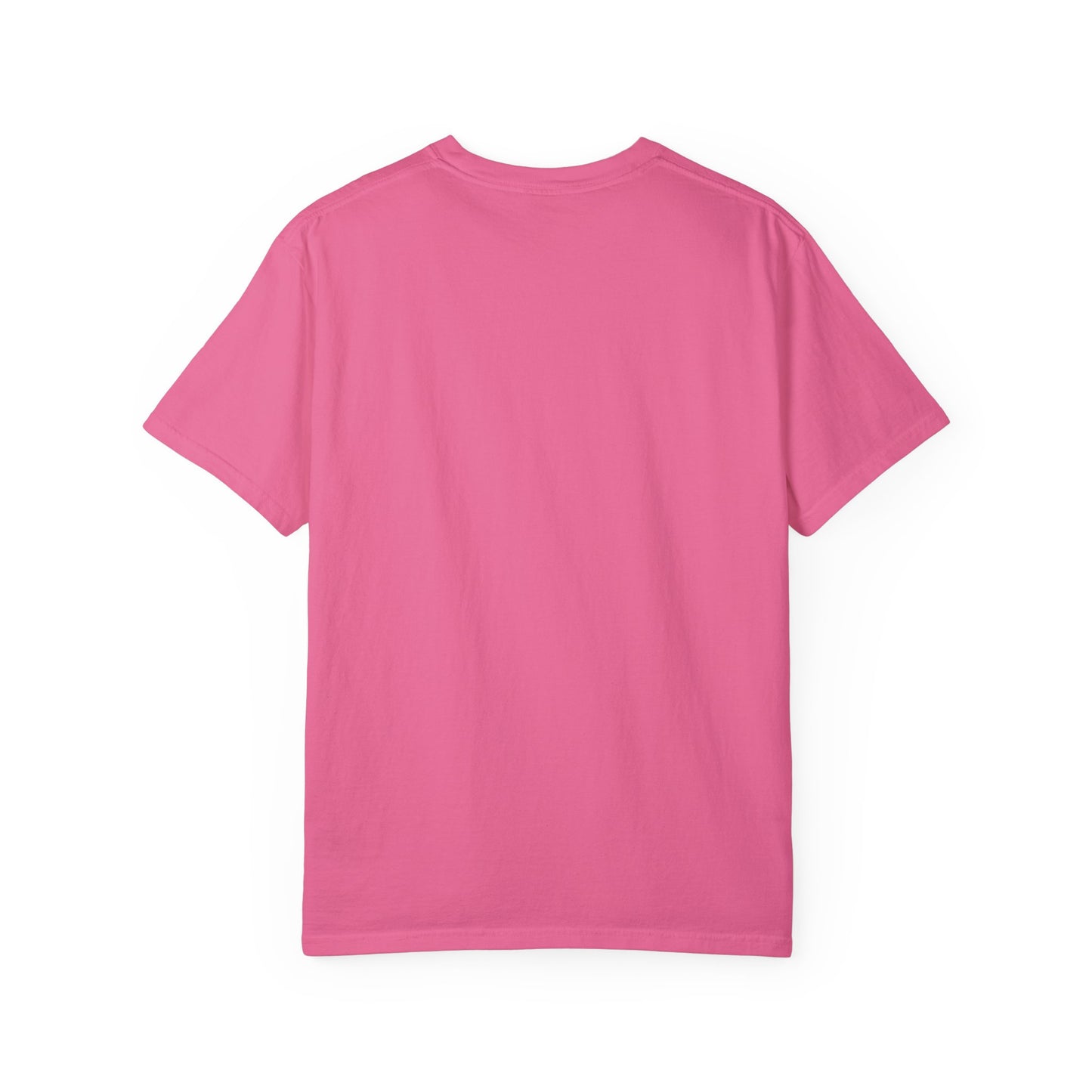 Motivational Unisex Garment-Dyed T-Shirt - Focused, Unbothered, Unstoppable