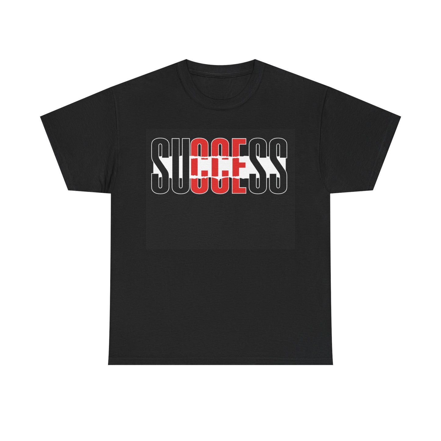 Motivational "Success" Unisex Heavy Cotton Tee