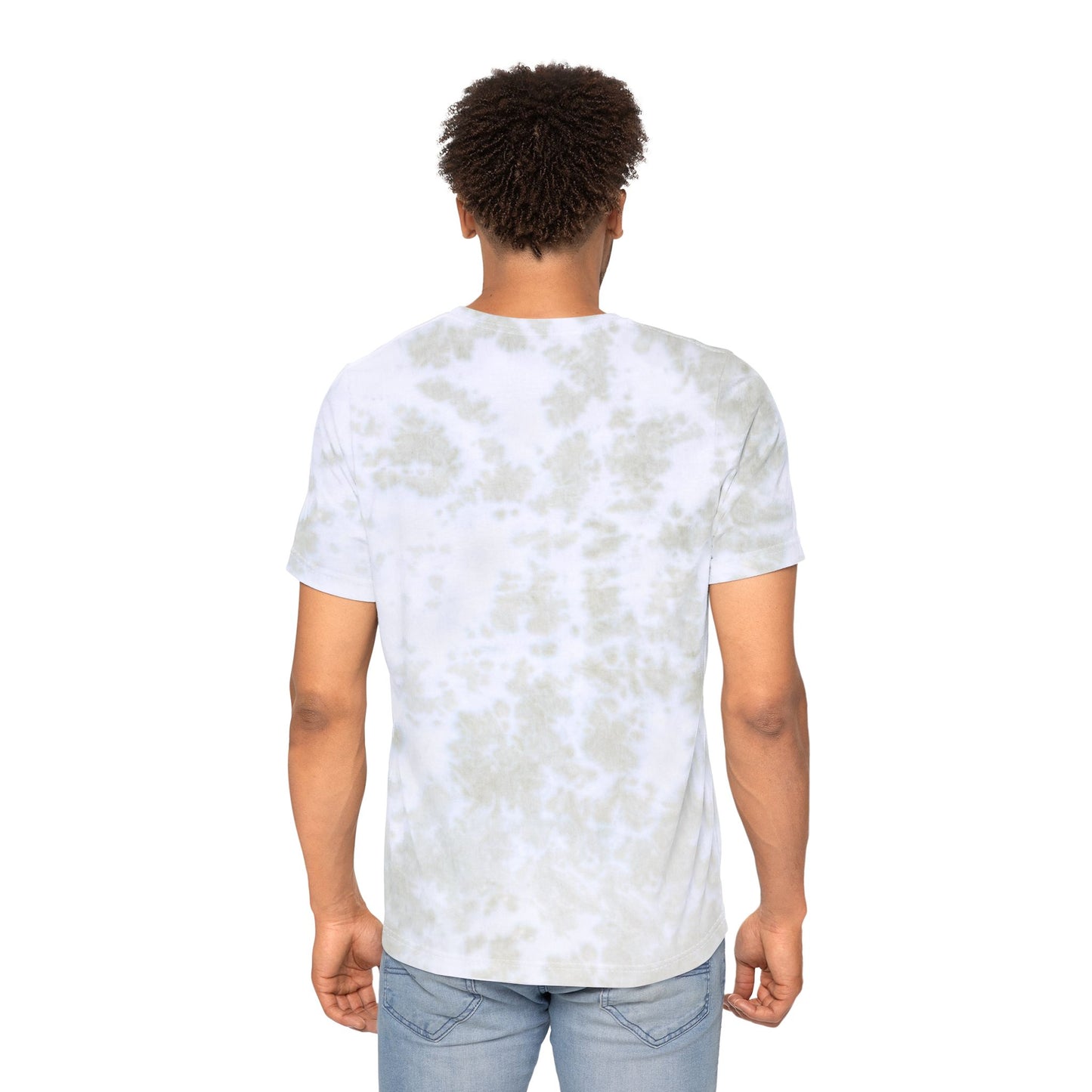 Unisex Tie-Dye Motivational T-Shirt - Focused, Unbothered, Unstoppable