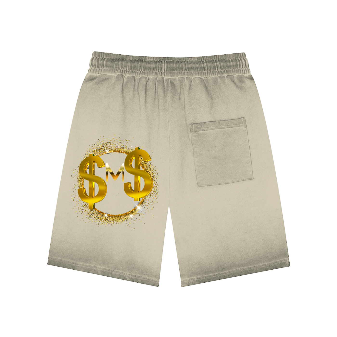 Silently Moving Successfully Reverse Dyed Sweatshorts