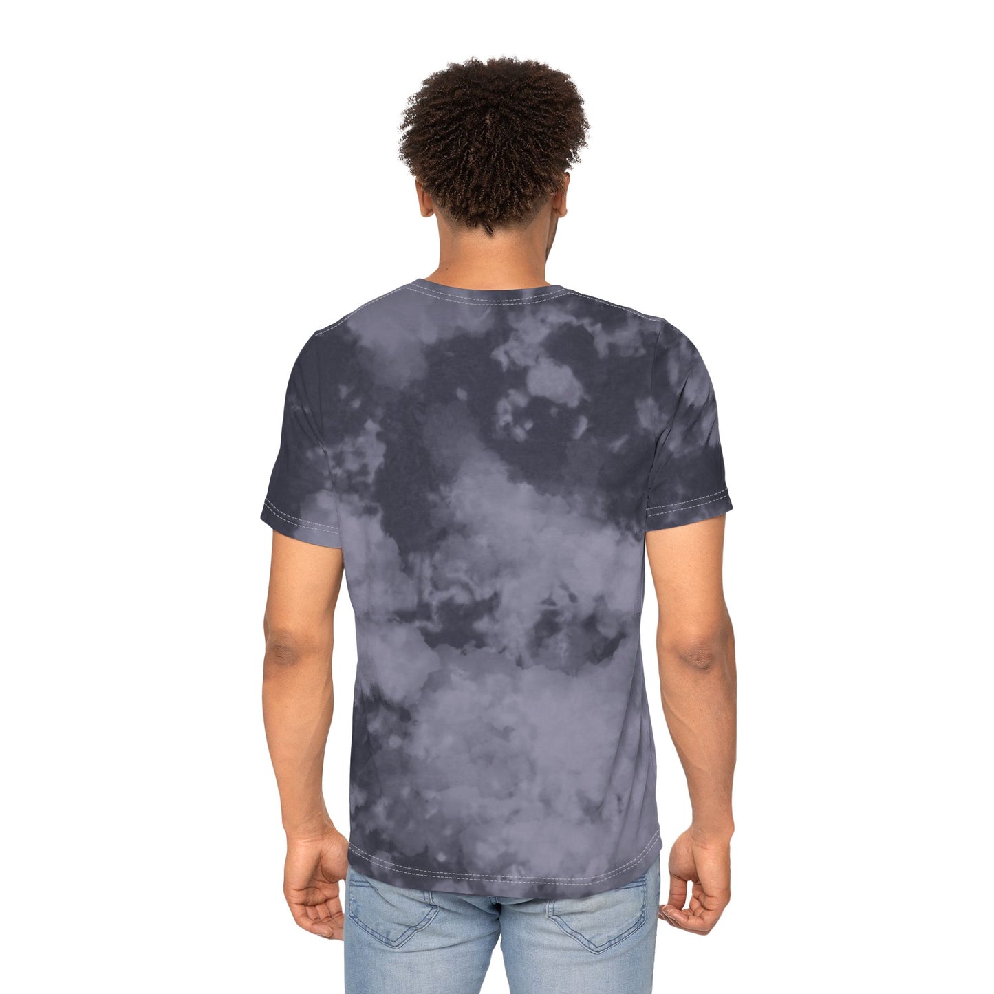 Unisex Tie-Dye Motivational T-Shirt - Focused, Unbothered, Unstoppable