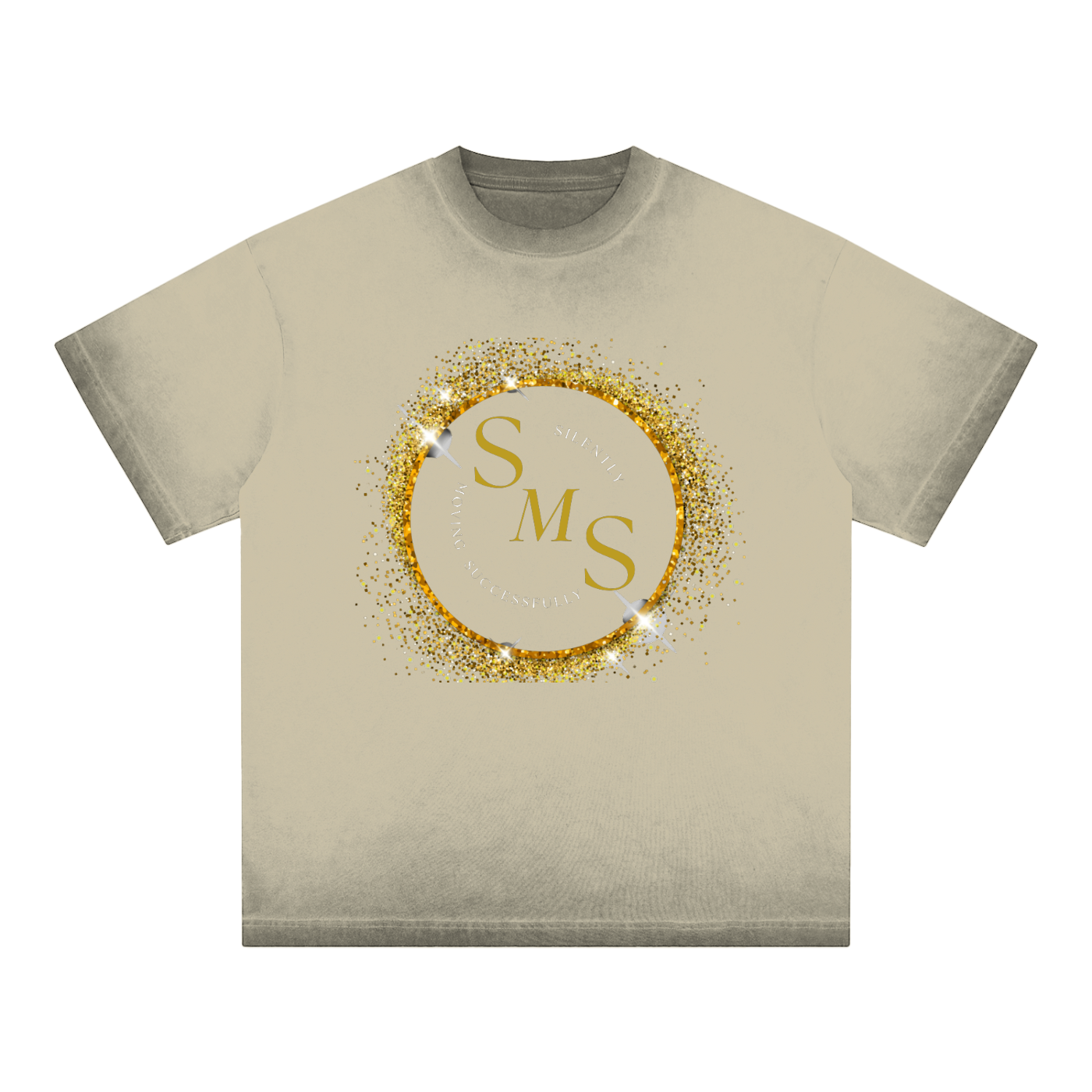 Silently Moving Successfully Reverse Dyed T-shirt