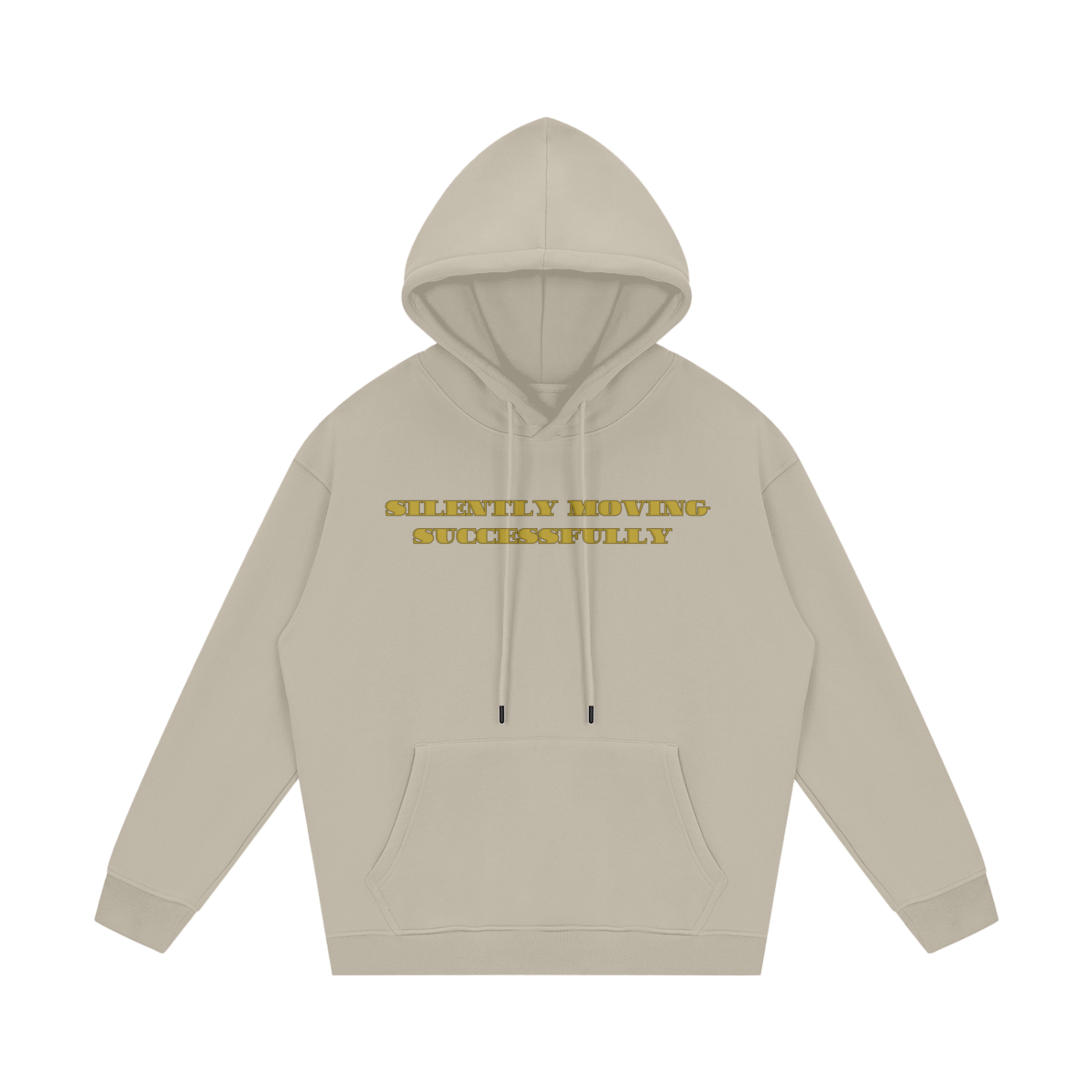 Silently Moving Successfully Streetwear Unisex Fleece Hoodie