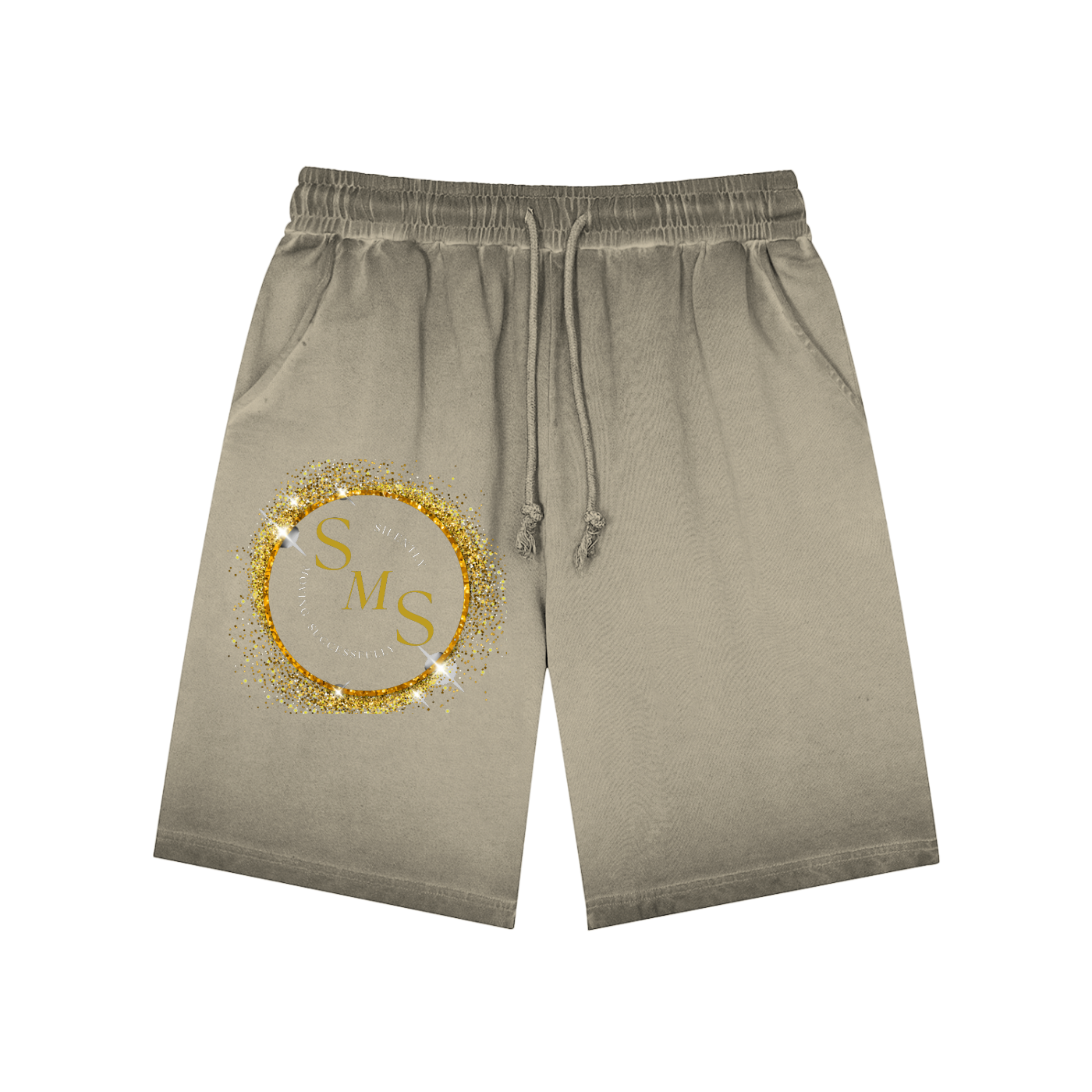 Silently Moving Successfully Reverse Dyed Sweatshorts