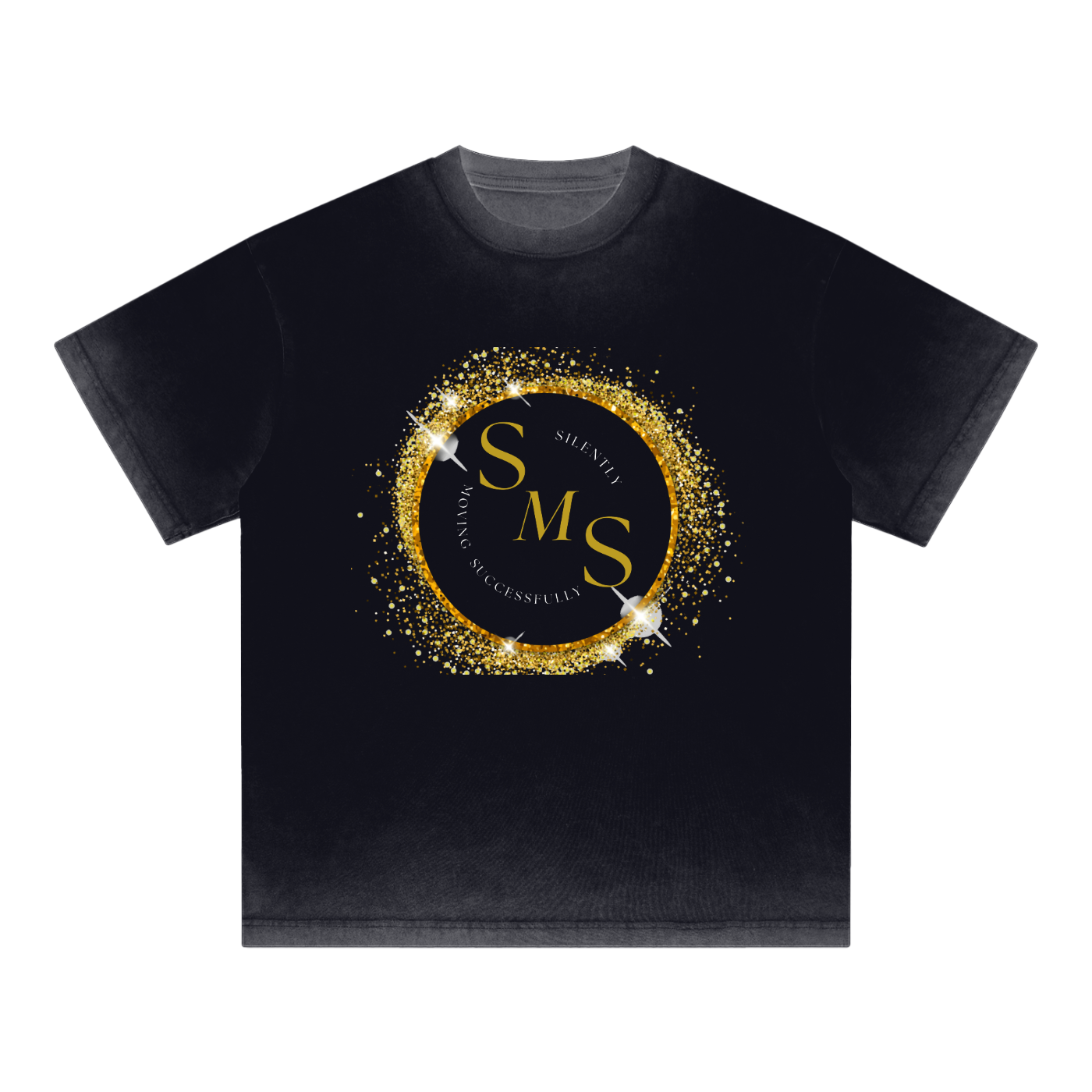 Silently Moving Successfully Reverse Dyed T-shirt
