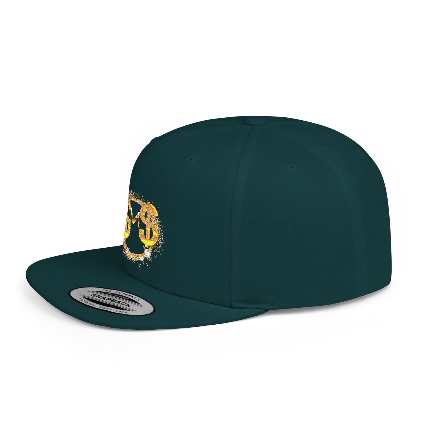 Silently Moving Successfully Snapback with Money Design - Trendy Cap for Streetwear Lovers