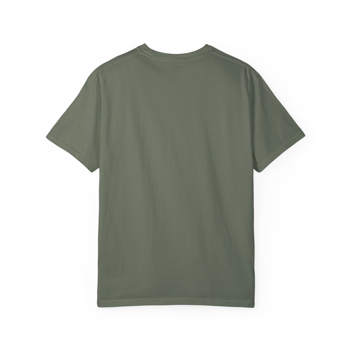 Motivational Unisex Garment-Dyed T-Shirt - Focused, Unbothered, Unstoppable