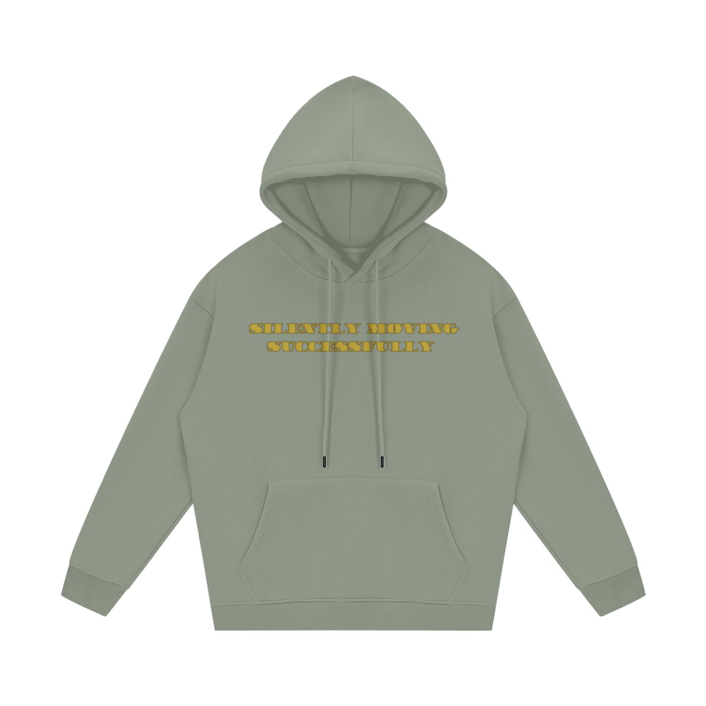 Silently Moving Successfully Streetwear Unisex Fleece Hoodie