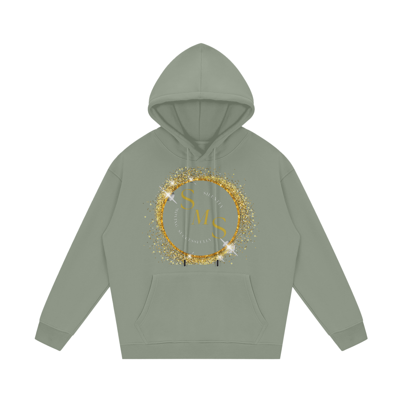 Silently Moving Successfully Streetwear Unisex Fleece Hoodie