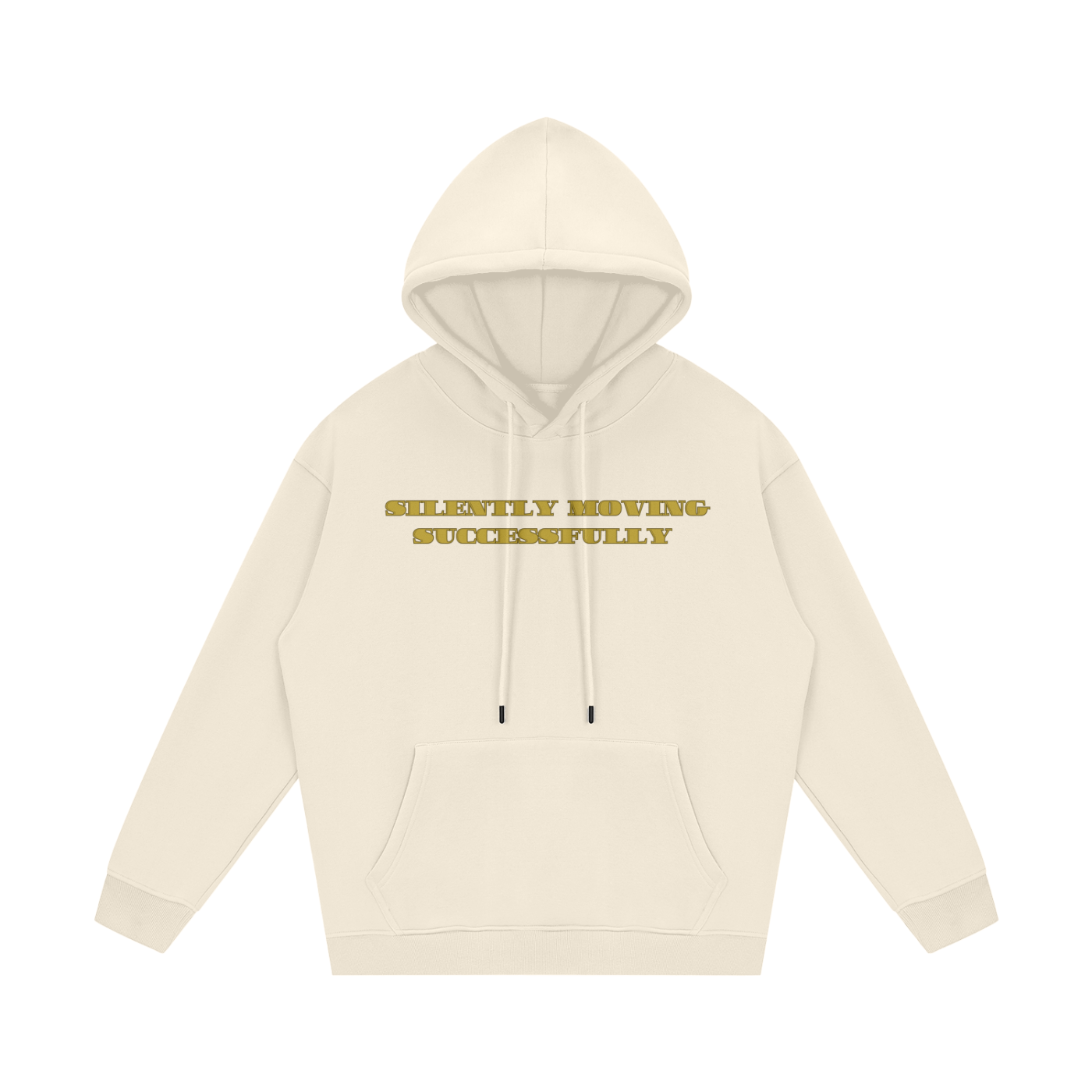 Silently Moving Successfully Streetwear Unisex Fleece Hoodie