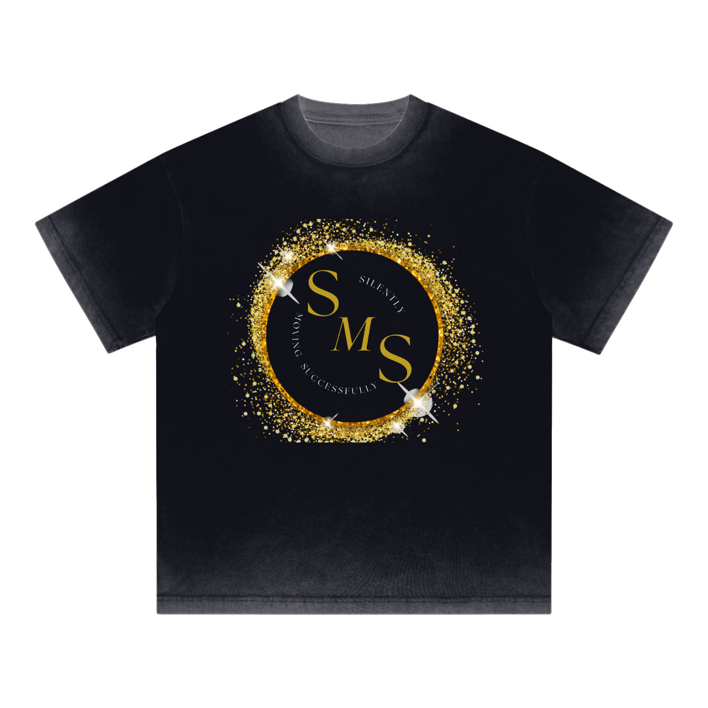 Silently Moving Successfully Reverse Dyed T-shirt