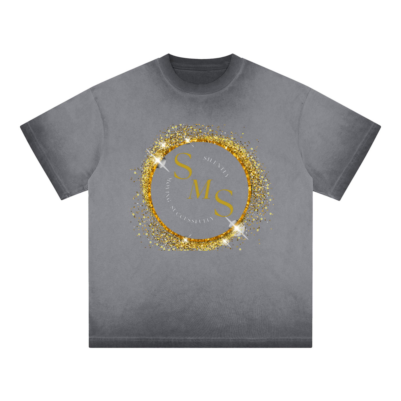 Silently Moving Successfully Reverse Dyed T-shirt