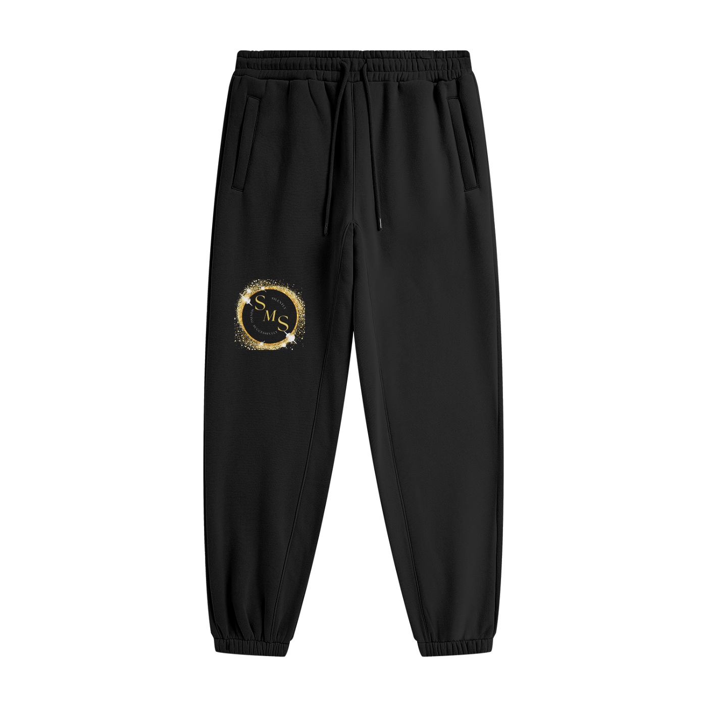 Silently Moving Successfully Streetwear Unisex Fleece Joggers