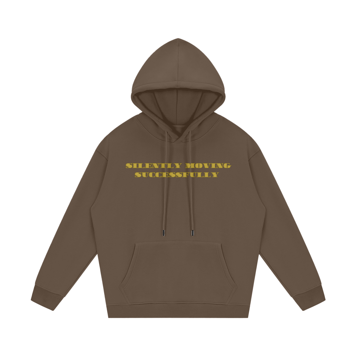Silently Moving Successfully Streetwear Unisex Fleece Hoodie