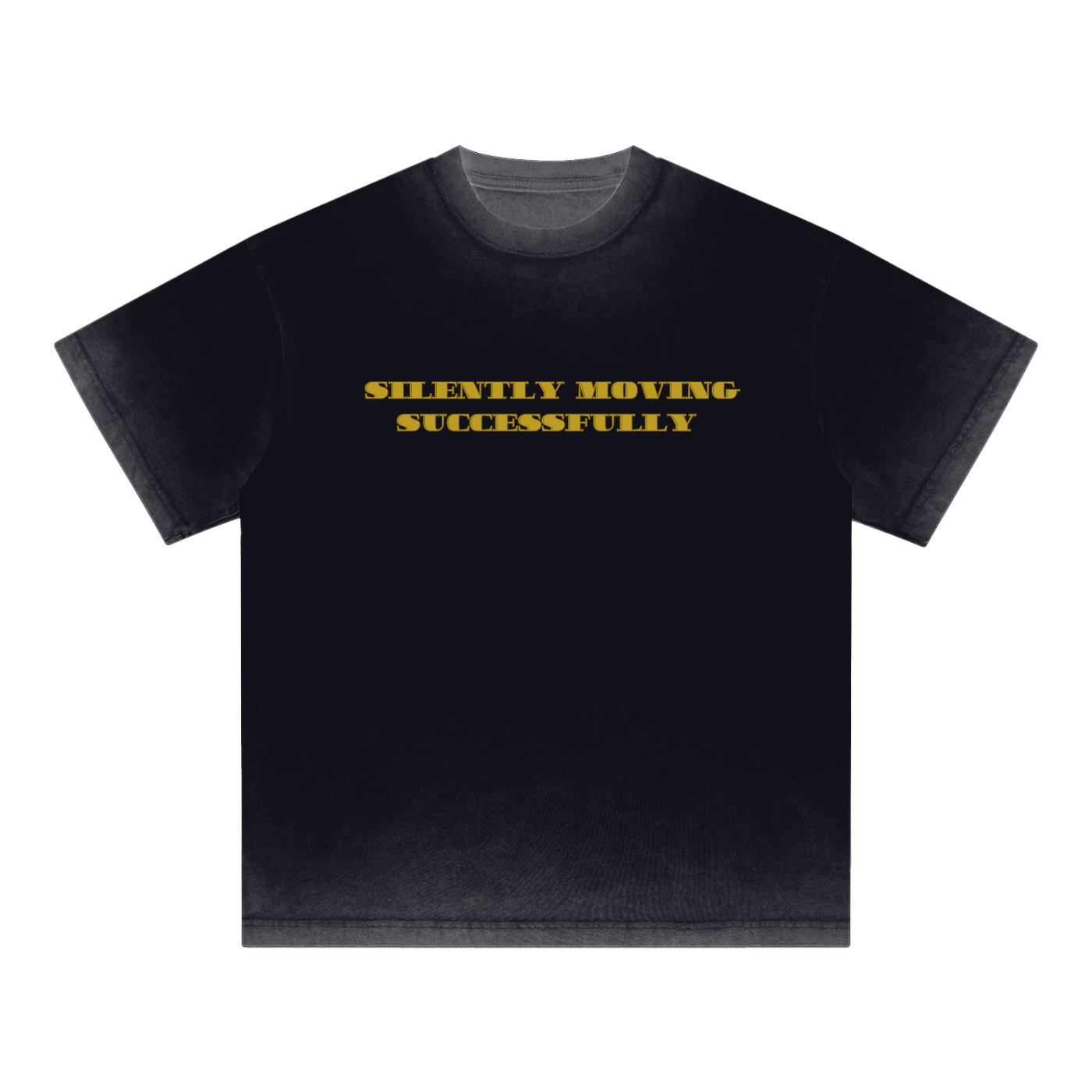 Silently Moving Successfully Reverse Dyed T-shirt