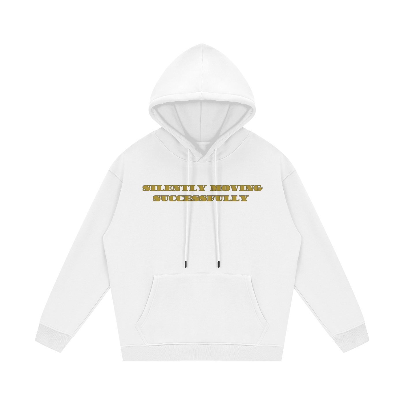 Silently Moving Successfully Streetwear Unisex Fleece Hoodie