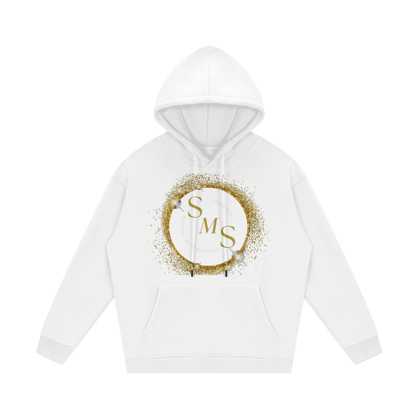 Silently Moving Successfully Streetwear Unisex Fleece Hoodie