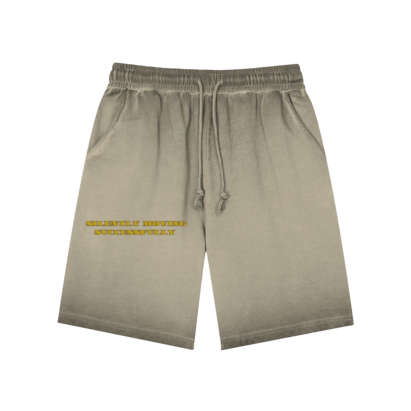 Silently Moving Successfully Reverse Dyed Sweatshorts