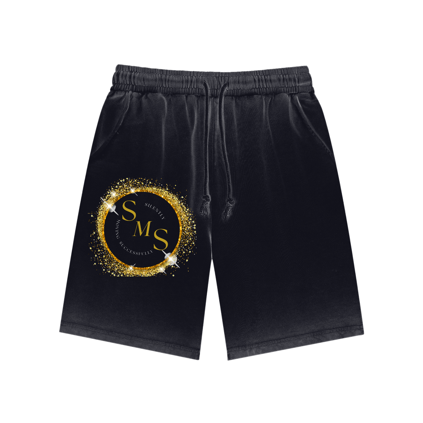 Silently Moving Successfully Reverse Dyed Sweatshorts