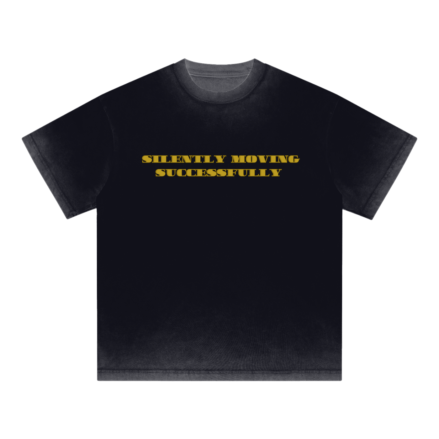 Silently Moving Successfully Reverse Dyed T-shirt