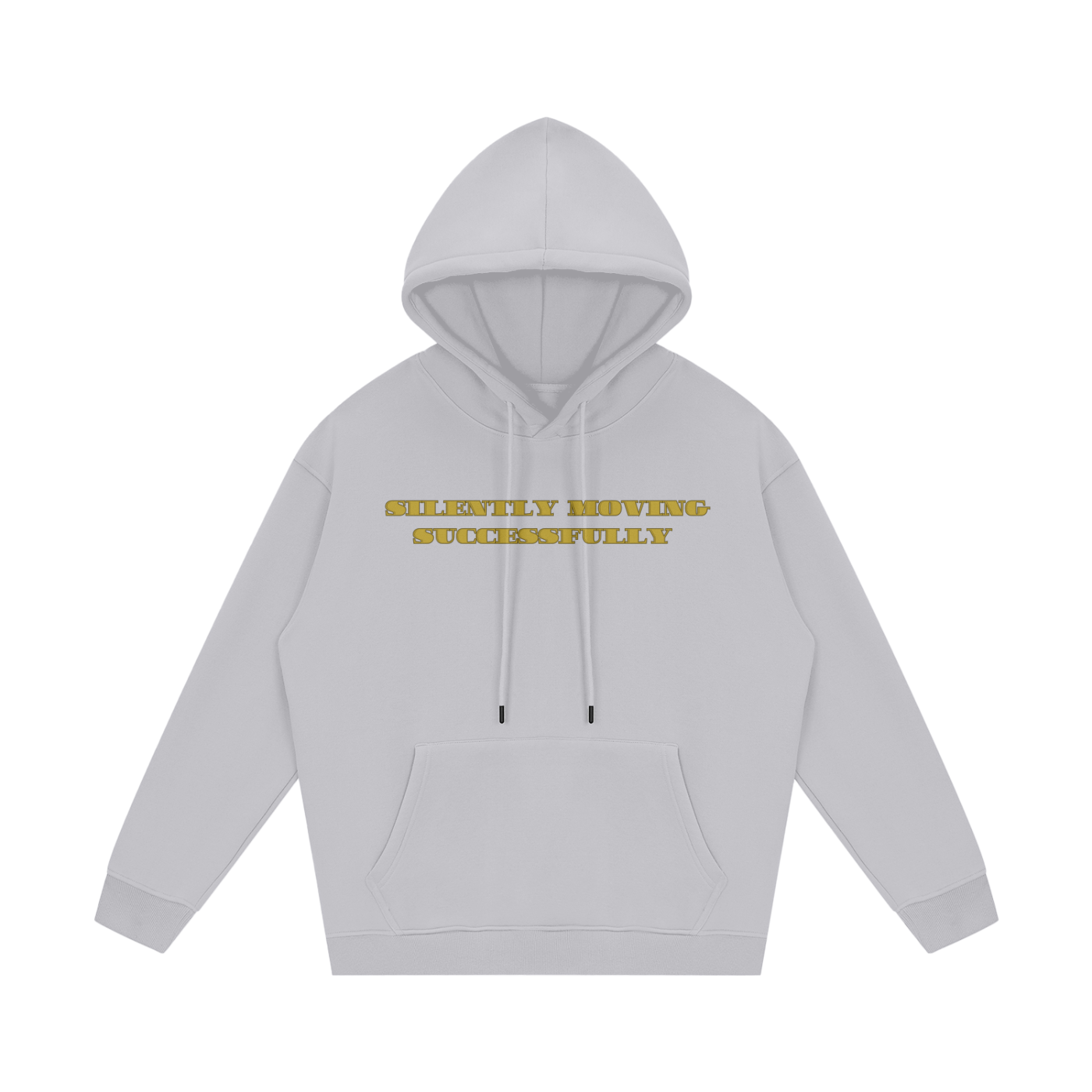 Silently Moving Successfully Streetwear Unisex Fleece Hoodie