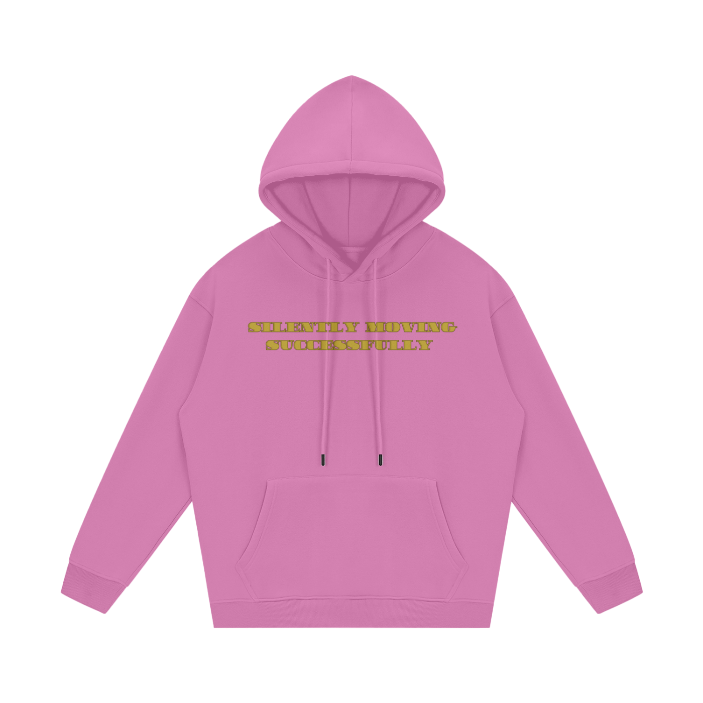 Silently Moving Successfully Streetwear Unisex Fleece Hoodie