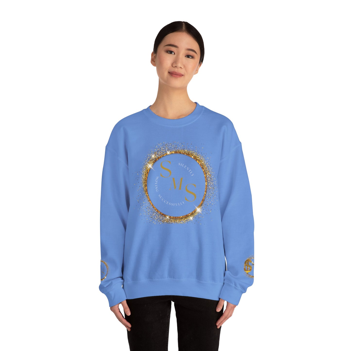 Silently Moving Successfully Crewneck Sweatshirt