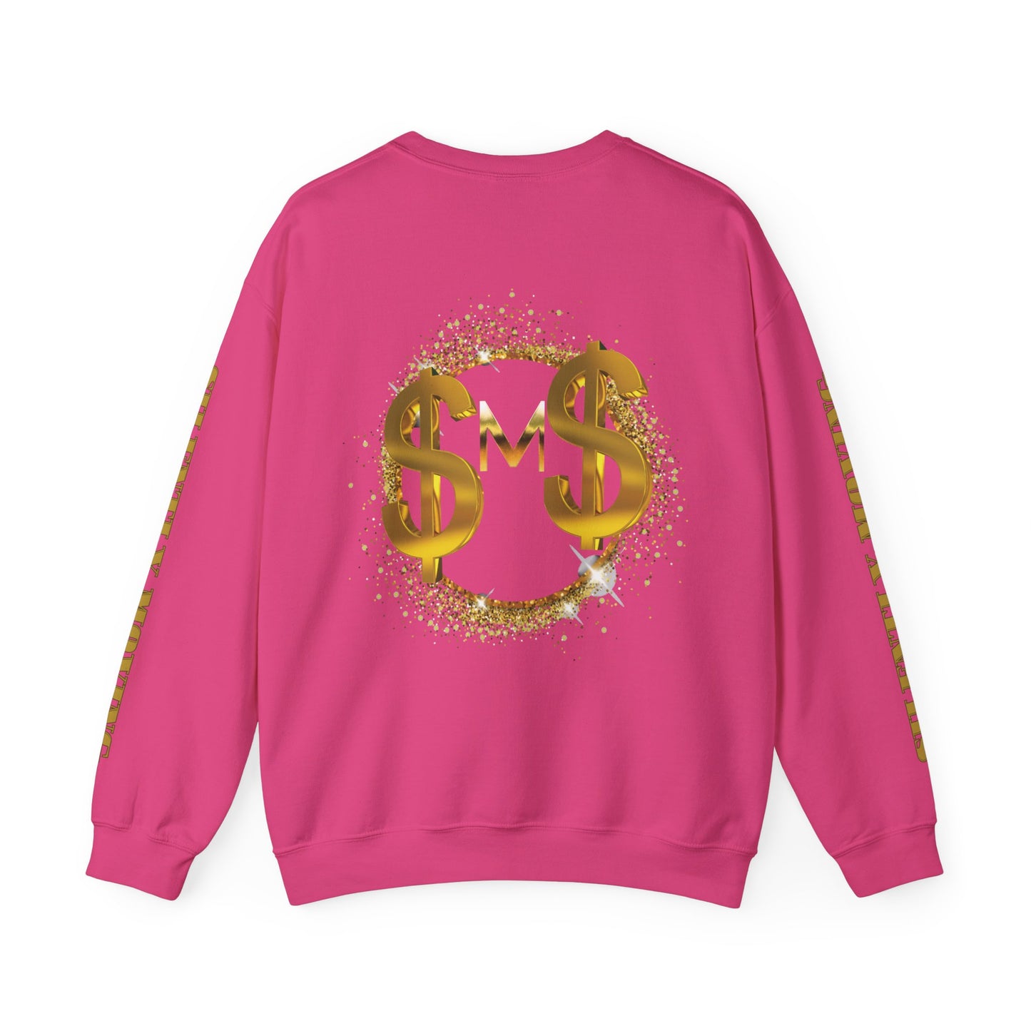 SMS Success & Wealth Logo Sleeve Crewneck Sweatshirt