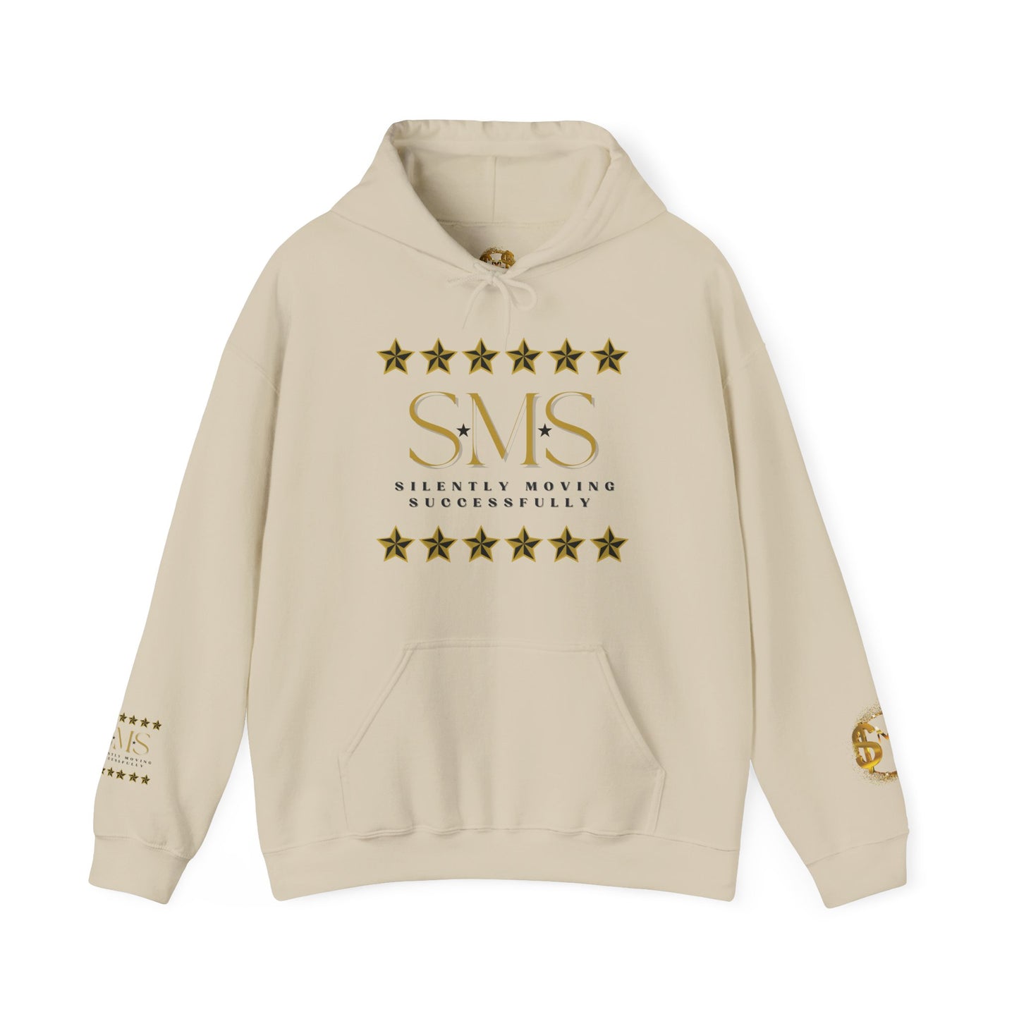 Gold Star SMS Unisex Heavy Blend™ Hooded Sweatshirt - Silently Moving Successfully