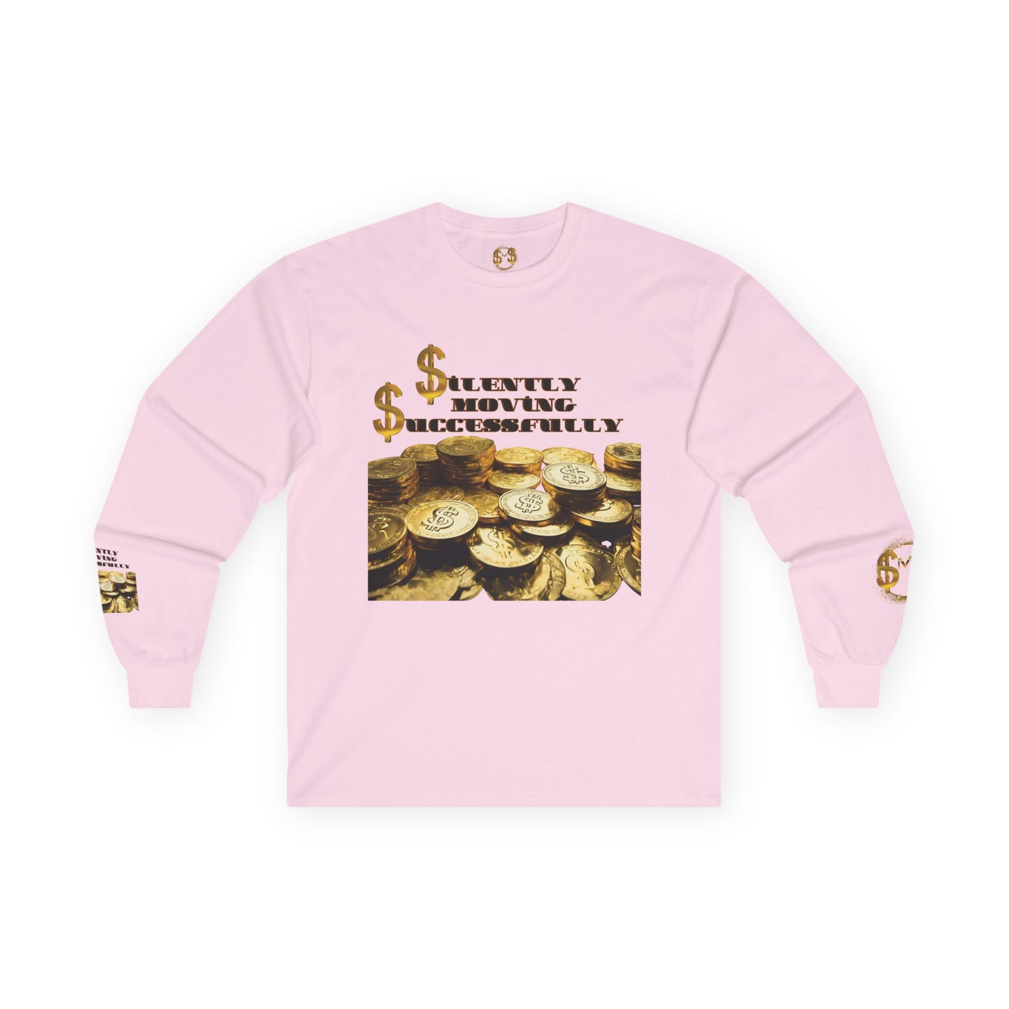 SMS Success & Wealth Long Sleeve Tee - Unisex Money Motivational Shirt