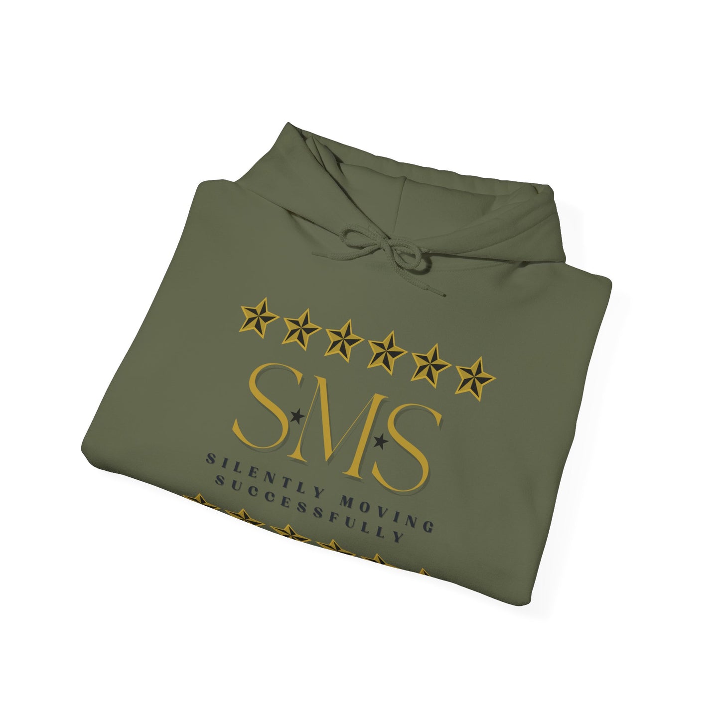 Gold Star SMS Unisex Heavy Blend™ Hooded Sweatshirt - Silently Moving Successfully