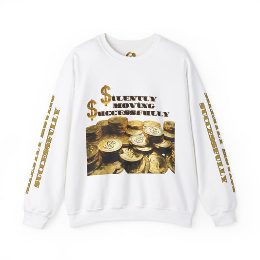 SMS Success & Wealth Logo Sleeve Crewneck Sweatshirt