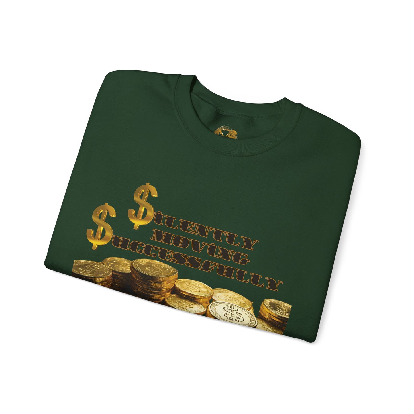 SMS Success & Wealth Logo Sleeve Crewneck Sweatshirt