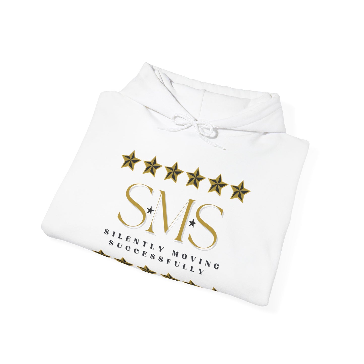 Gold Star SMS Unisex Heavy Blend™ Hooded Sweatshirt - Silently Moving Successfully