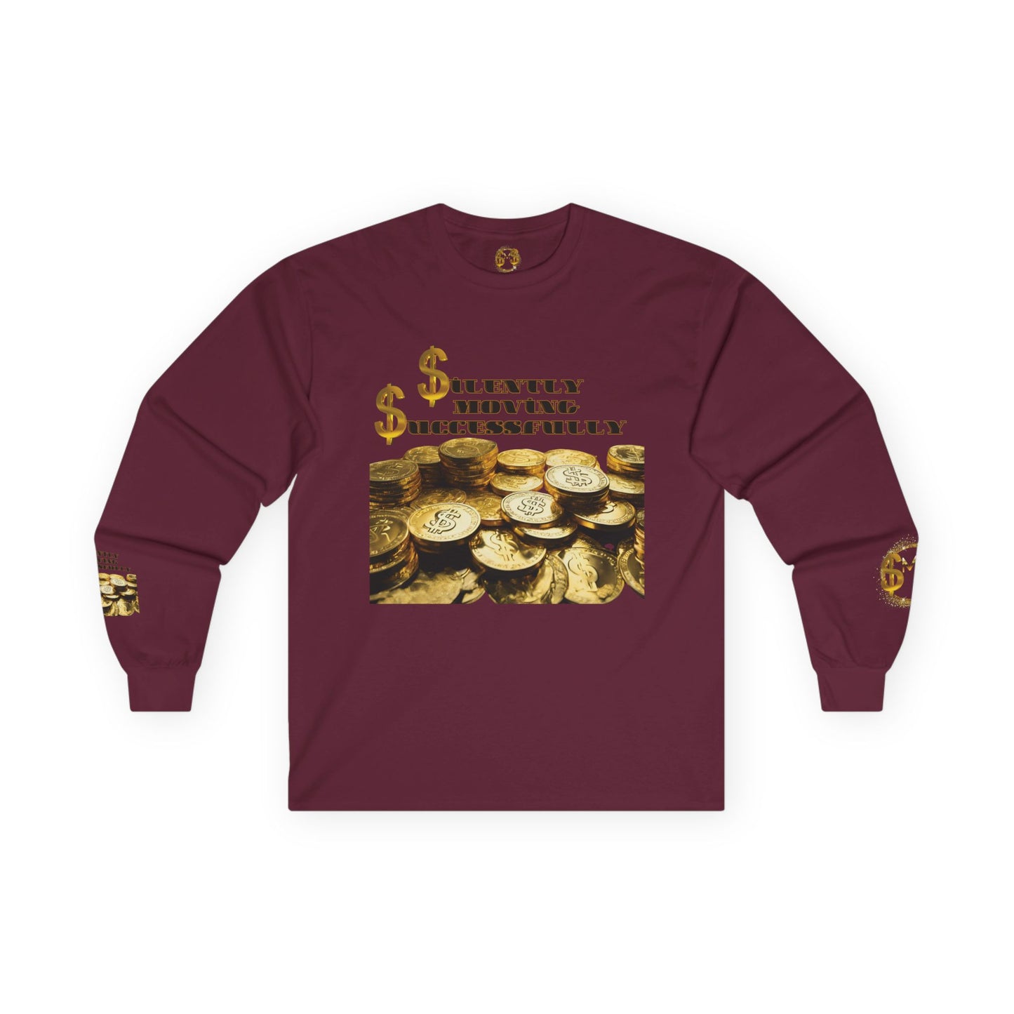 SMS Success & Wealth Long Sleeve Tee - Unisex Money Motivational Shirt