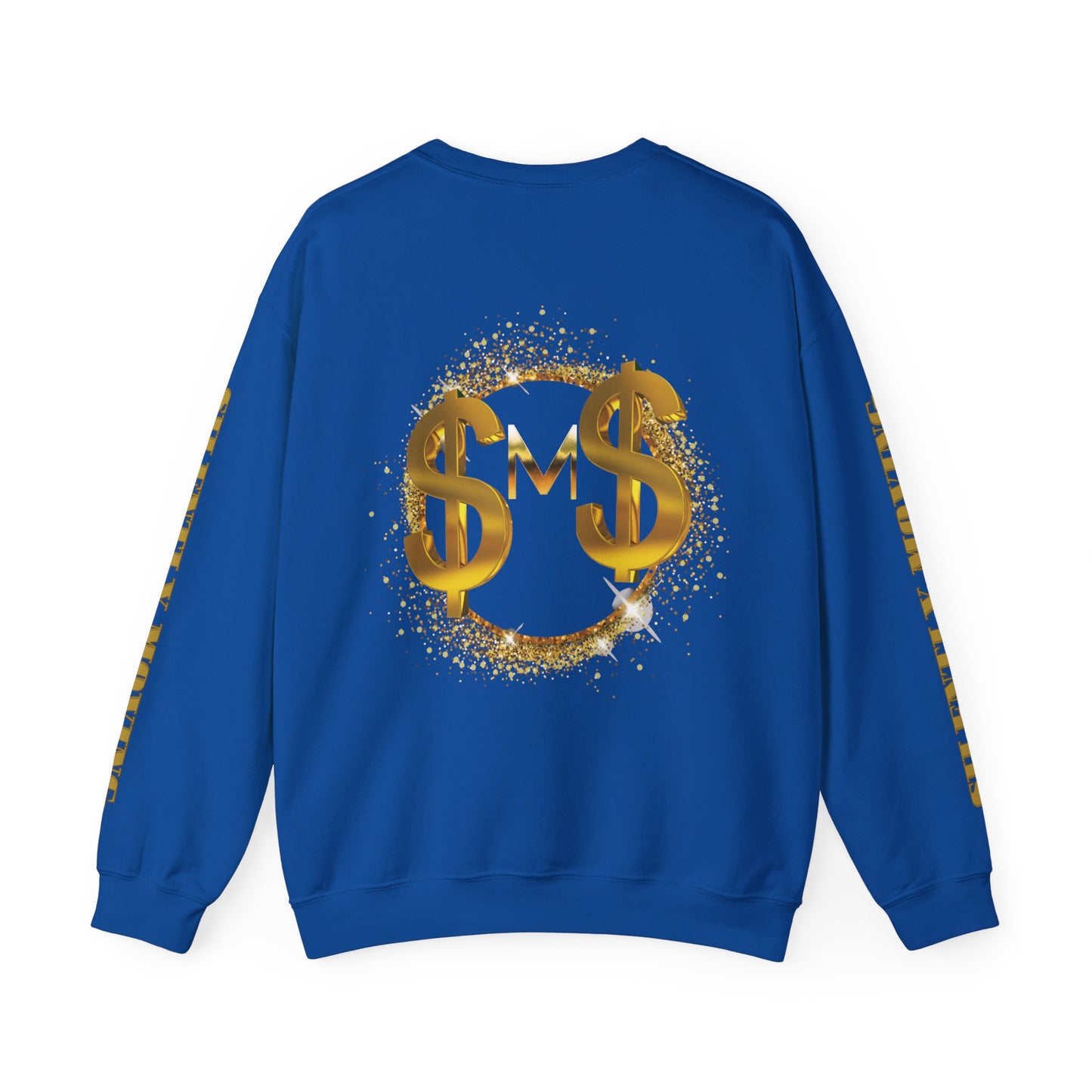 SMS Success & Wealth Logo Sleeve Crewneck Sweatshirt