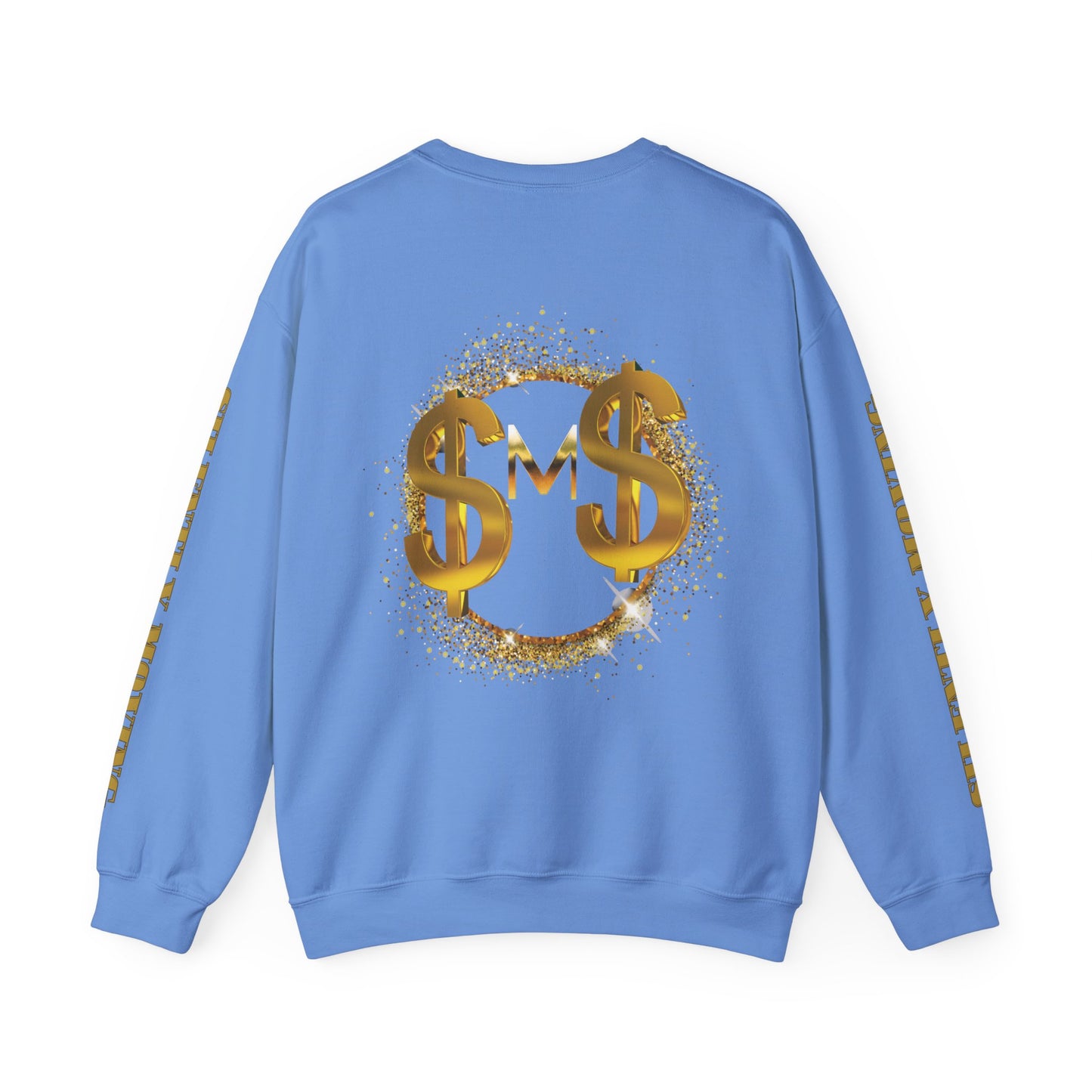 SMS Success & Wealth Logo Sleeve Crewneck Sweatshirt