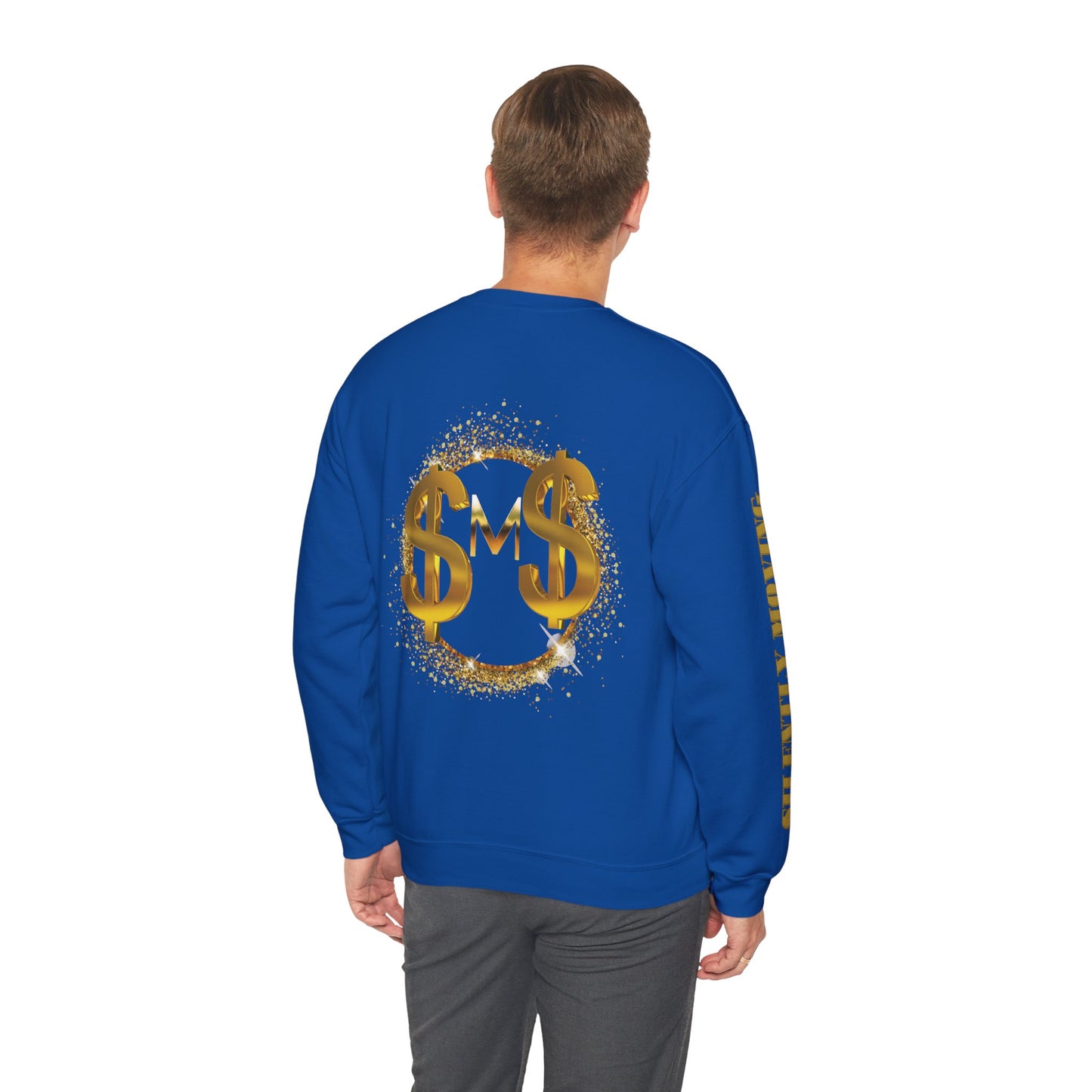 SMS Success & Wealth Logo Sleeve Crewneck Sweatshirt