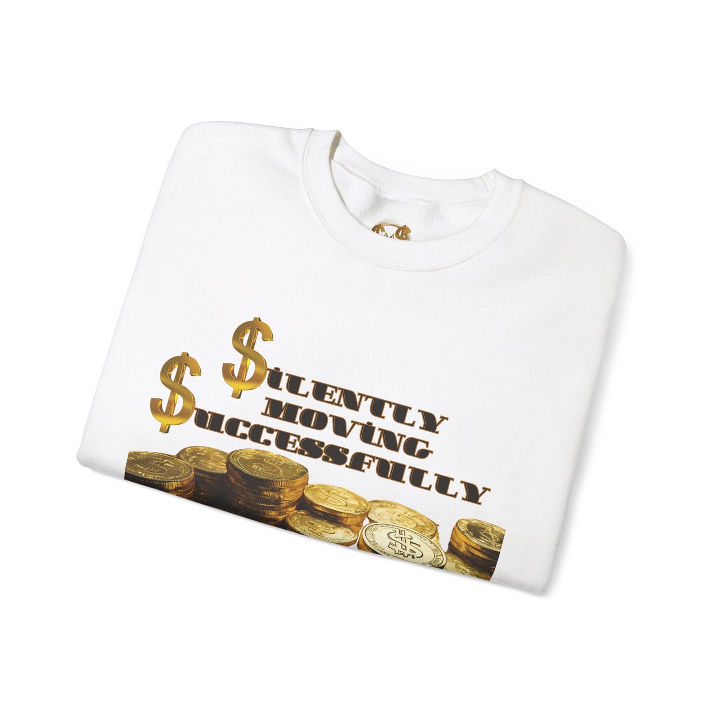 SMS Success & Wealth Logo Sleeve Crewneck Sweatshirt