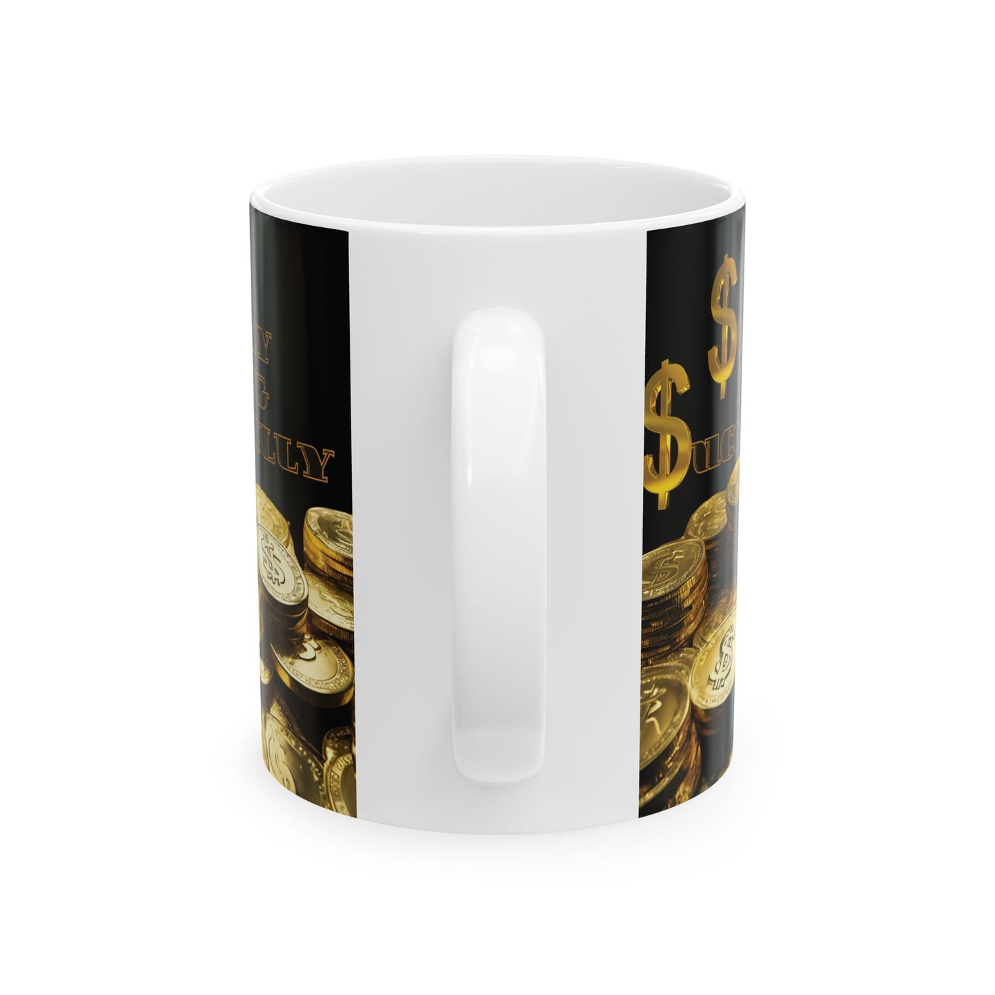 Success & Wealth Ceramic Mug - Perfect Gift for Motivationalists