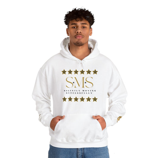 Gold Star SMS Unisex Heavy Blend™ Hooded Sweatshirt - Silently Moving Successfully