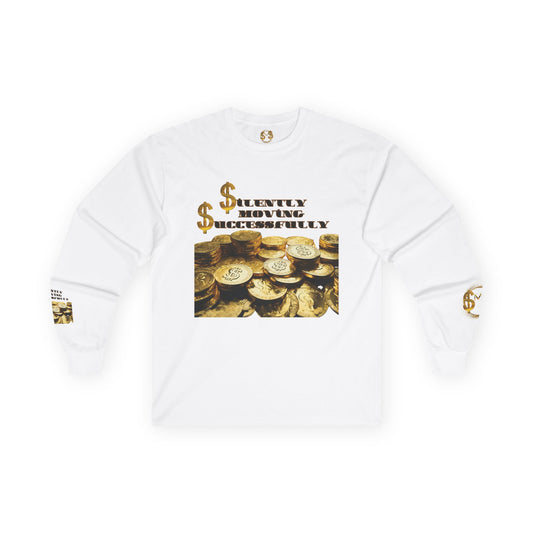 SMS Success & Wealth Long Sleeve Tee - Unisex Money Motivational Shirt