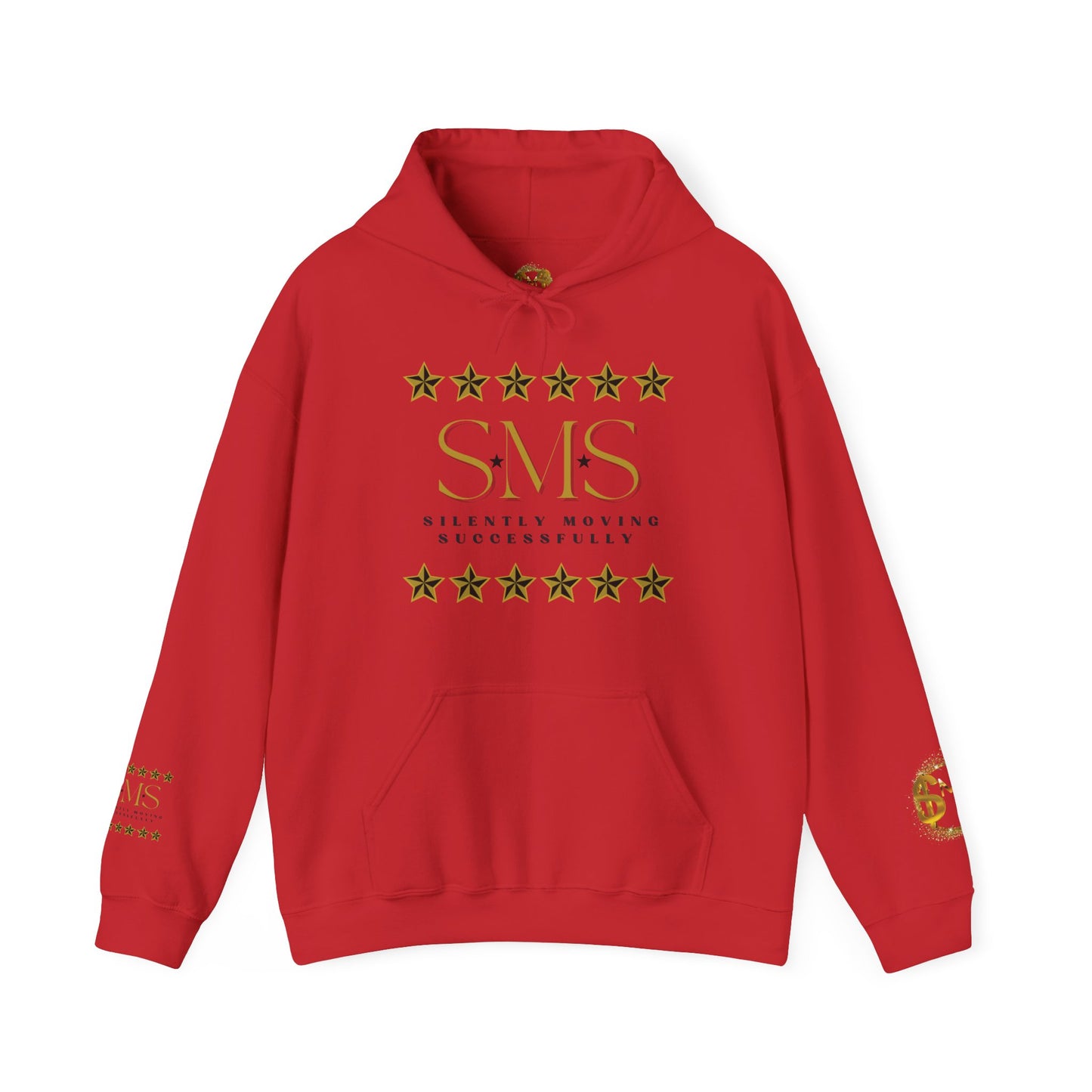 Gold Star SMS Unisex Heavy Blend™ Hooded Sweatshirt - Silently Moving Successfully