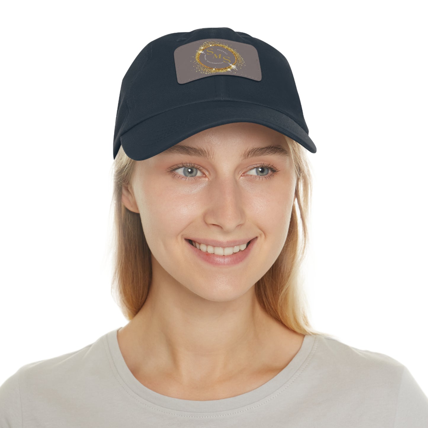 SMS Leather Patch Hat – Stylish & Versatile Baseball Cap