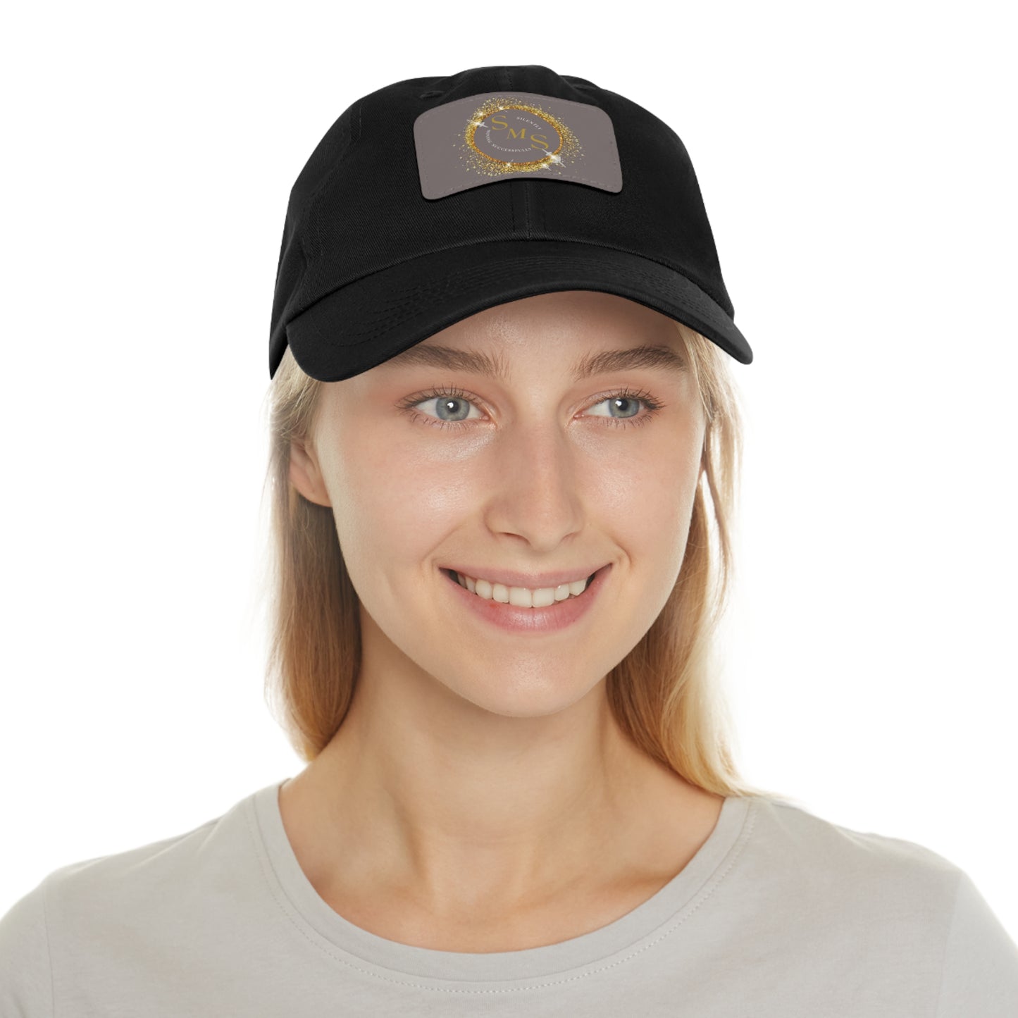 SMS Leather Patch Hat – Stylish & Versatile Baseball Cap