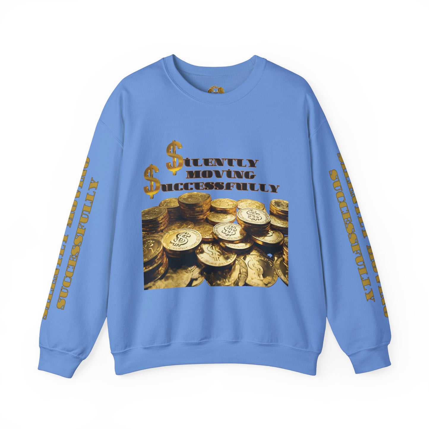 SMS Success & Wealth Logo Sleeve Crewneck Sweatshirt