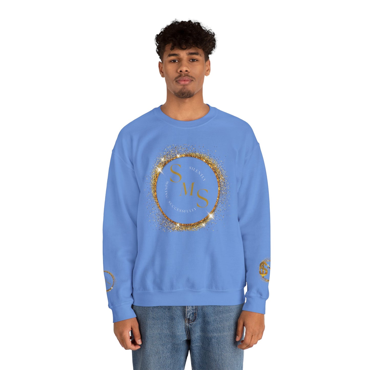 Silently Moving Successfully Crewneck Sweatshirt